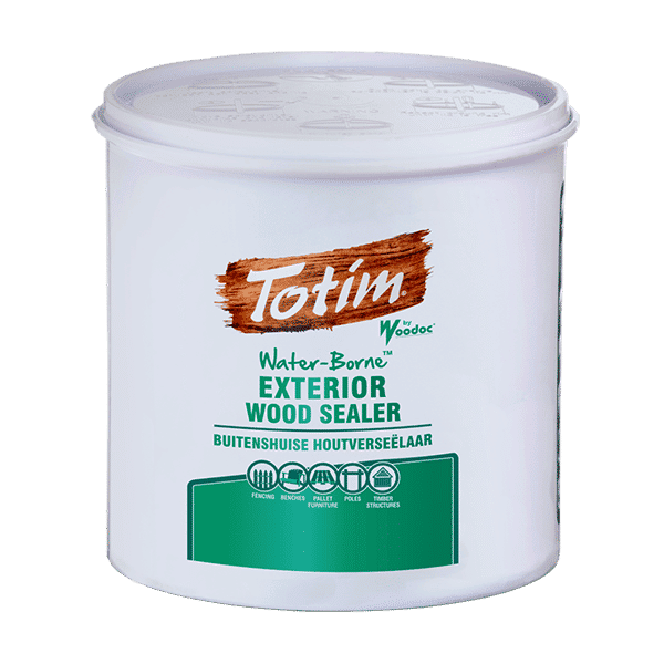 Totim Waterborne  Exterior Wood Sealer Teak 1lt