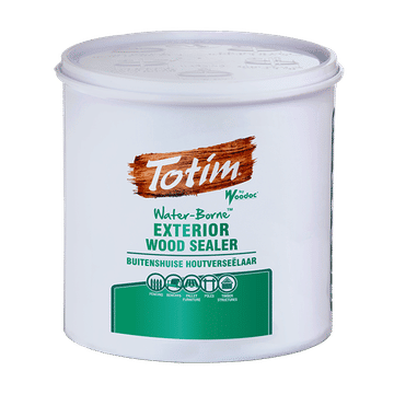 Totim Waterborne  Exterior Wood Sealer Teak 1lt