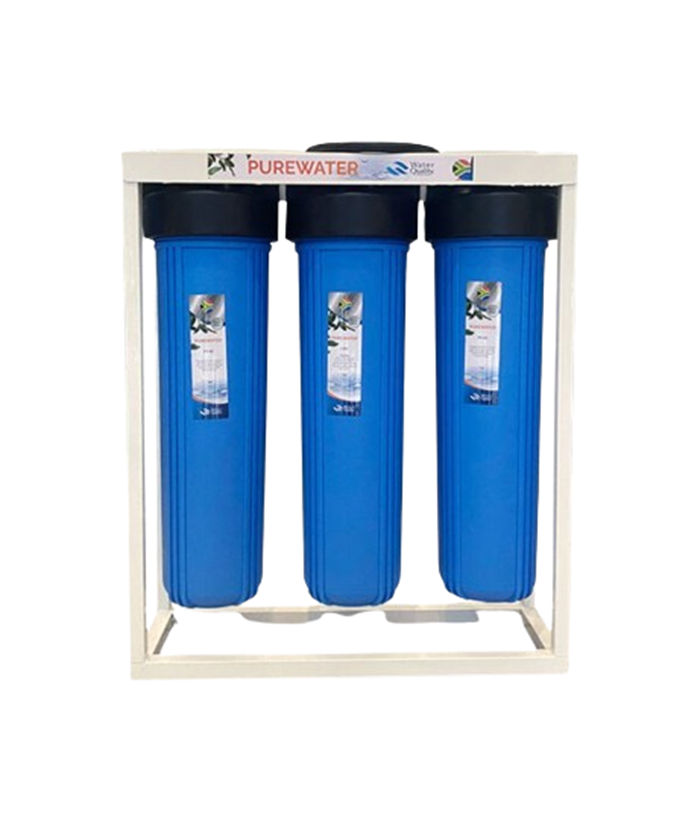 3 Stage Big Blue Whole House Water Filtration System