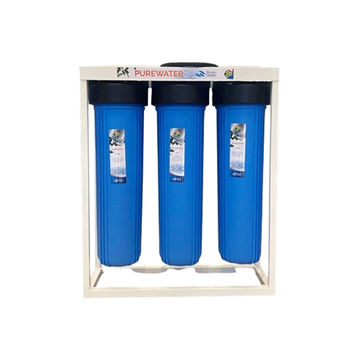 3 Stage Big Blue Whole House Water Filtration System