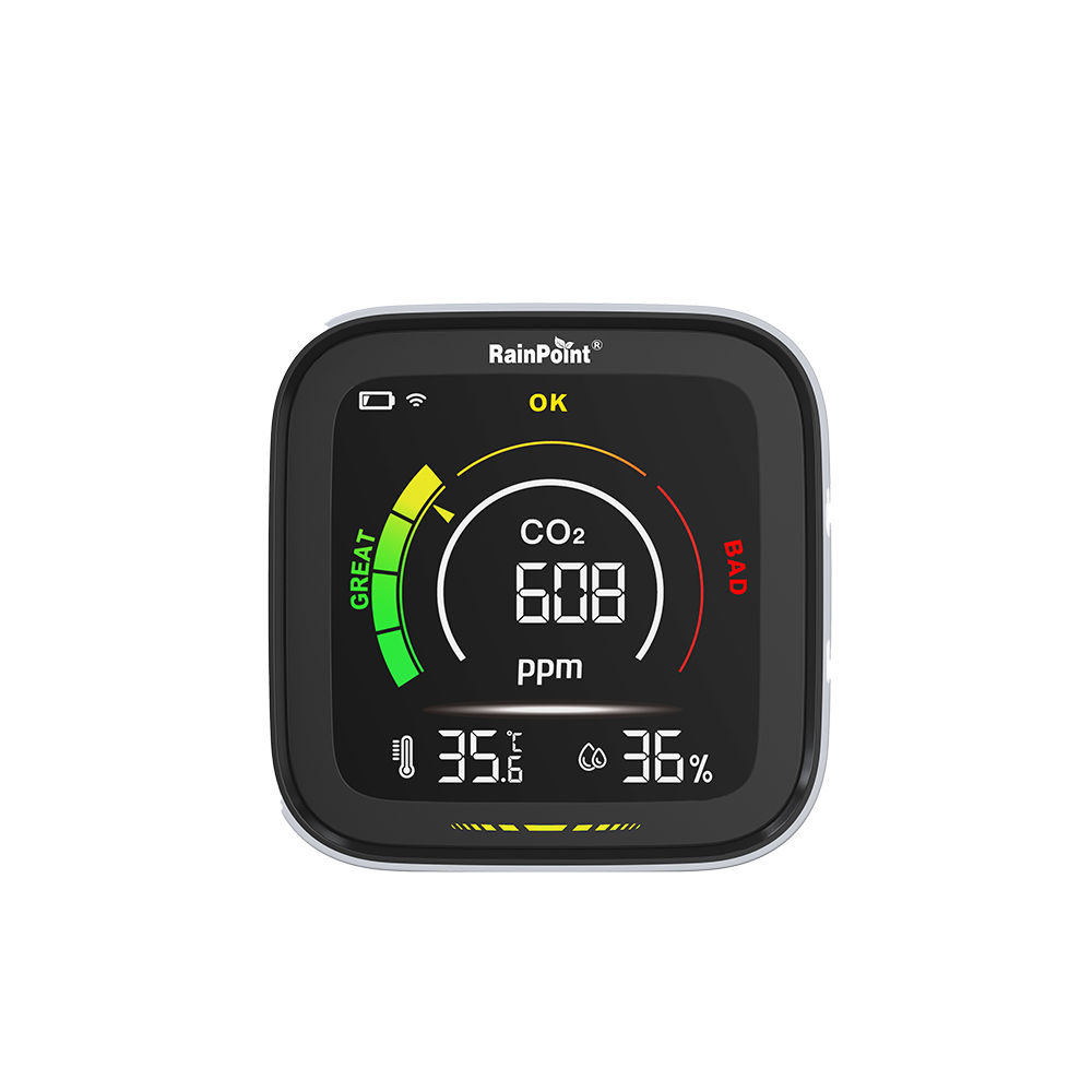 RainPoint Smart Air Quality Meter (Co2 Detector) (Device Only)