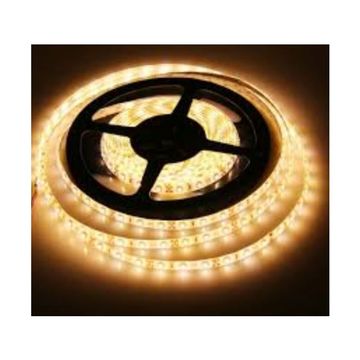 12VDC 60/M LED Warm White Flex White Strip W/Proof IP68 /5M