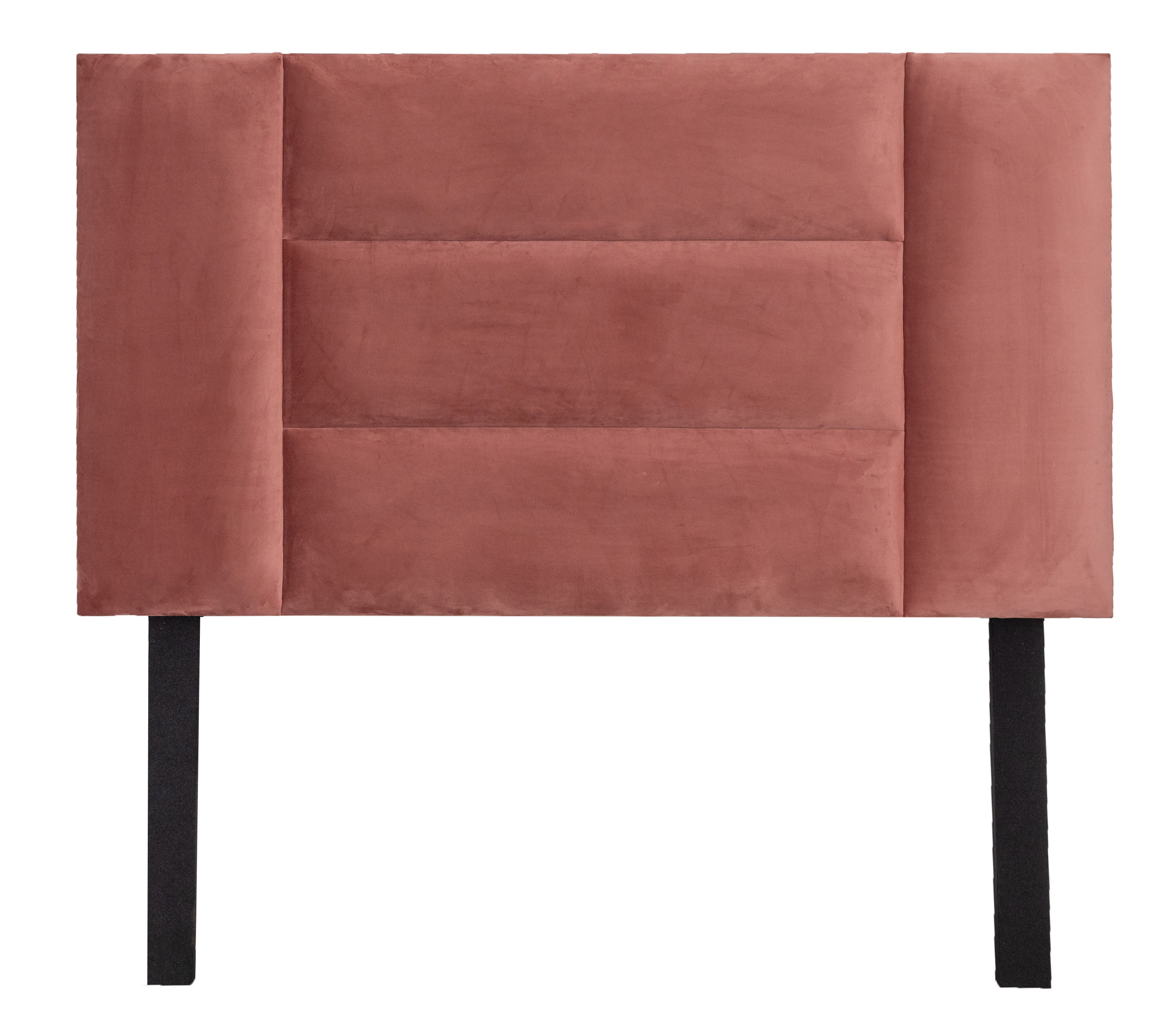 Nova Headboard - Pink Velvet - Double
