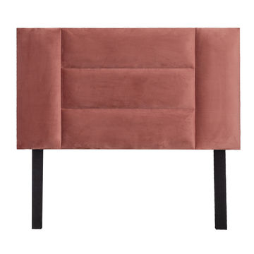 Nova Headboard - Pink Velvet - Double