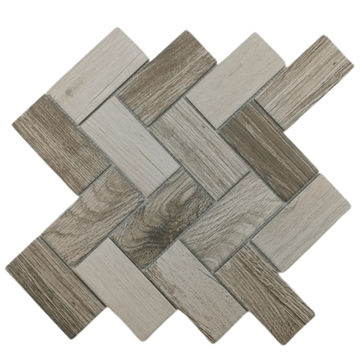 Earthstone Nordic Pine Herringbone - 276x277mm (per sheet)