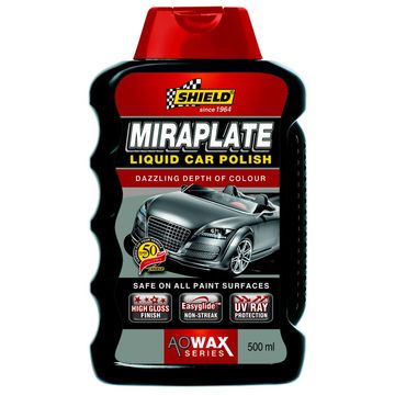 Shield - Miraplate A.O Liquid Car Polish 500Ml - 4 Pack