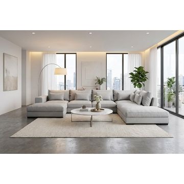 Dave Modular U shape-Beige