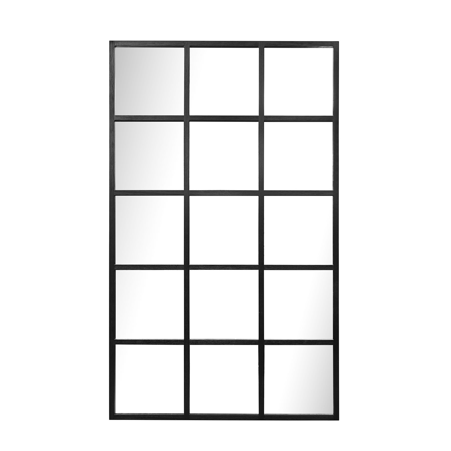 Paramount Mirrors & Prints - Dutch Window Mirror - Black