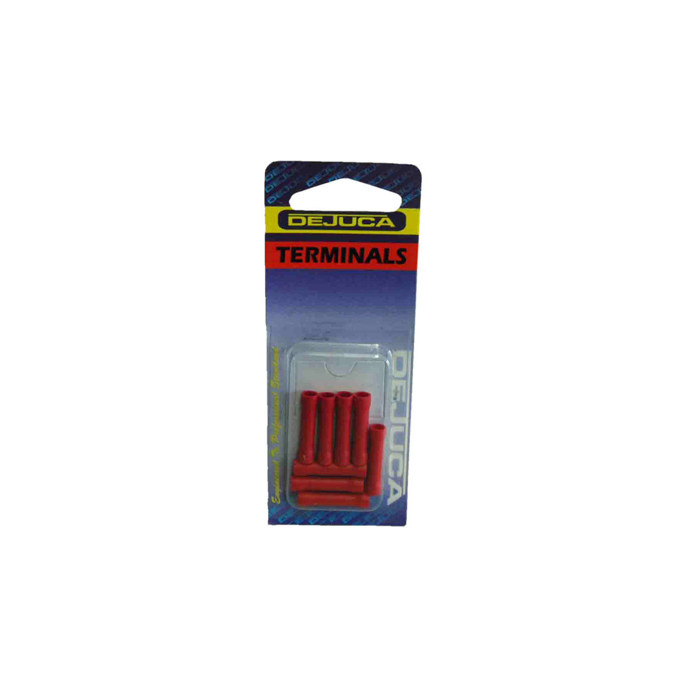 Dejuca - Terminal - Red - Butt - Connector - 0.5-1.5mm - Wire - 10 Pack