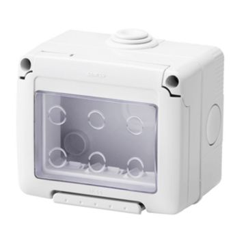 3 Gang Horizontal Enclosure IP55