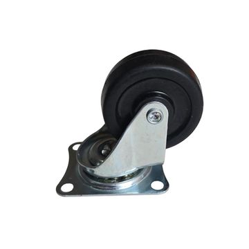 Trolley Wheel - Castor Wheel Rubber 50mm - Swivel