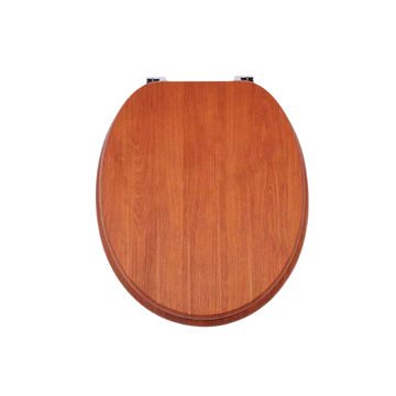 MDF TOILET SEAT COVER - APPLEWOOD