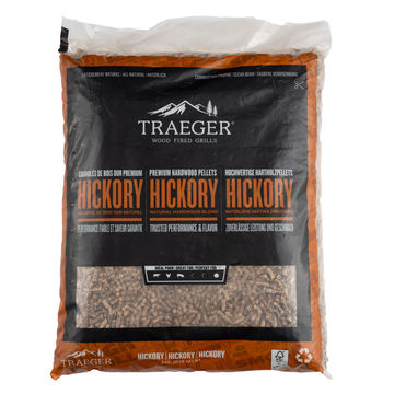 Traeger Hickory Hardwood Pellets 9KG Bag - FSC Approved