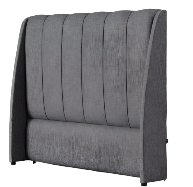 Damira Headboard Queen -Linen Grey