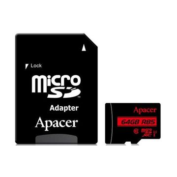 Apacer 64GB Class 10 Micro-Sd+Adaptor