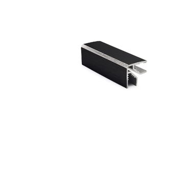 Plinth Corner ,Flexible , Matt Black 150 unit BY WOODLY