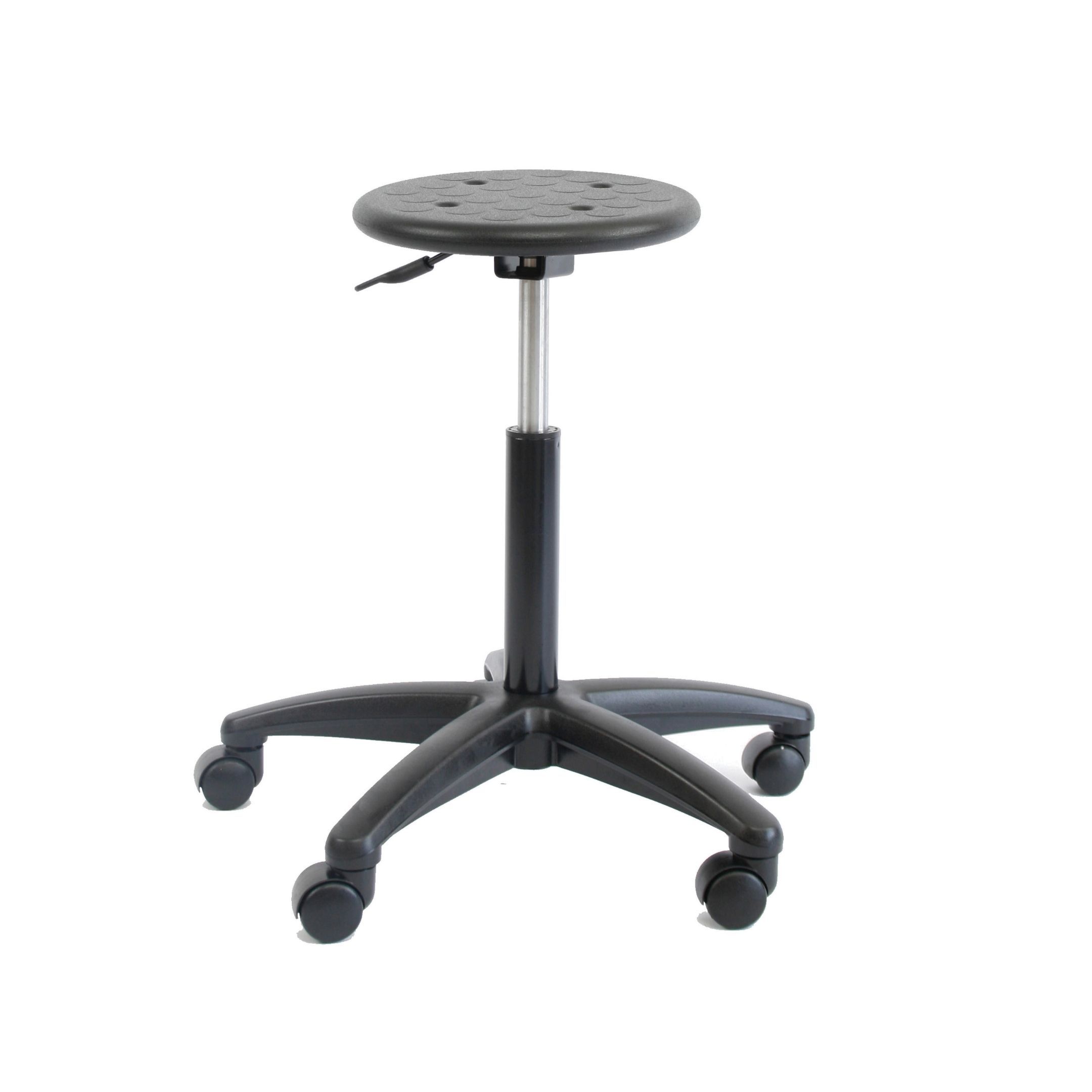 Industrial Stool Chair: Round - Short