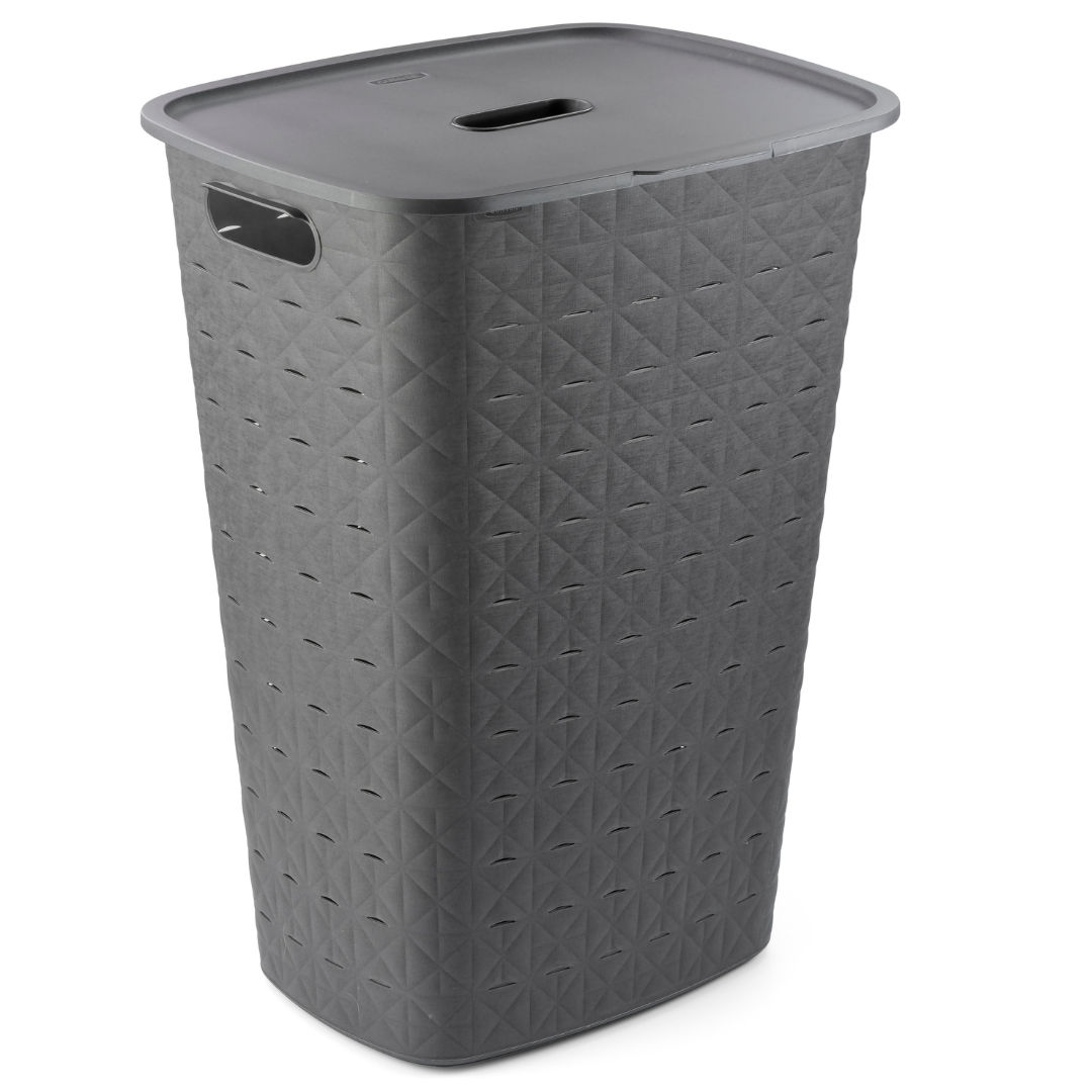 Curver Softex Hamper 56L Dark Grey