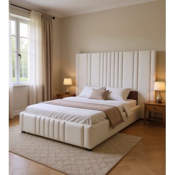 The Ivory Haven Headboard & Base Set - King