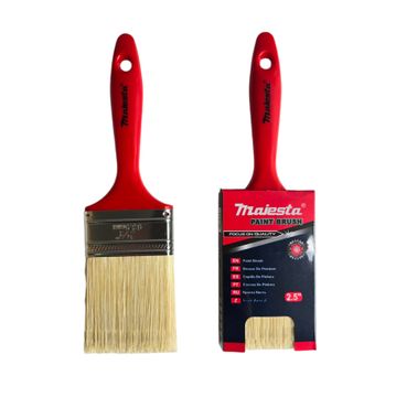 Majesta Blonde Bristle Paint Brush 63mm (6 Pack)