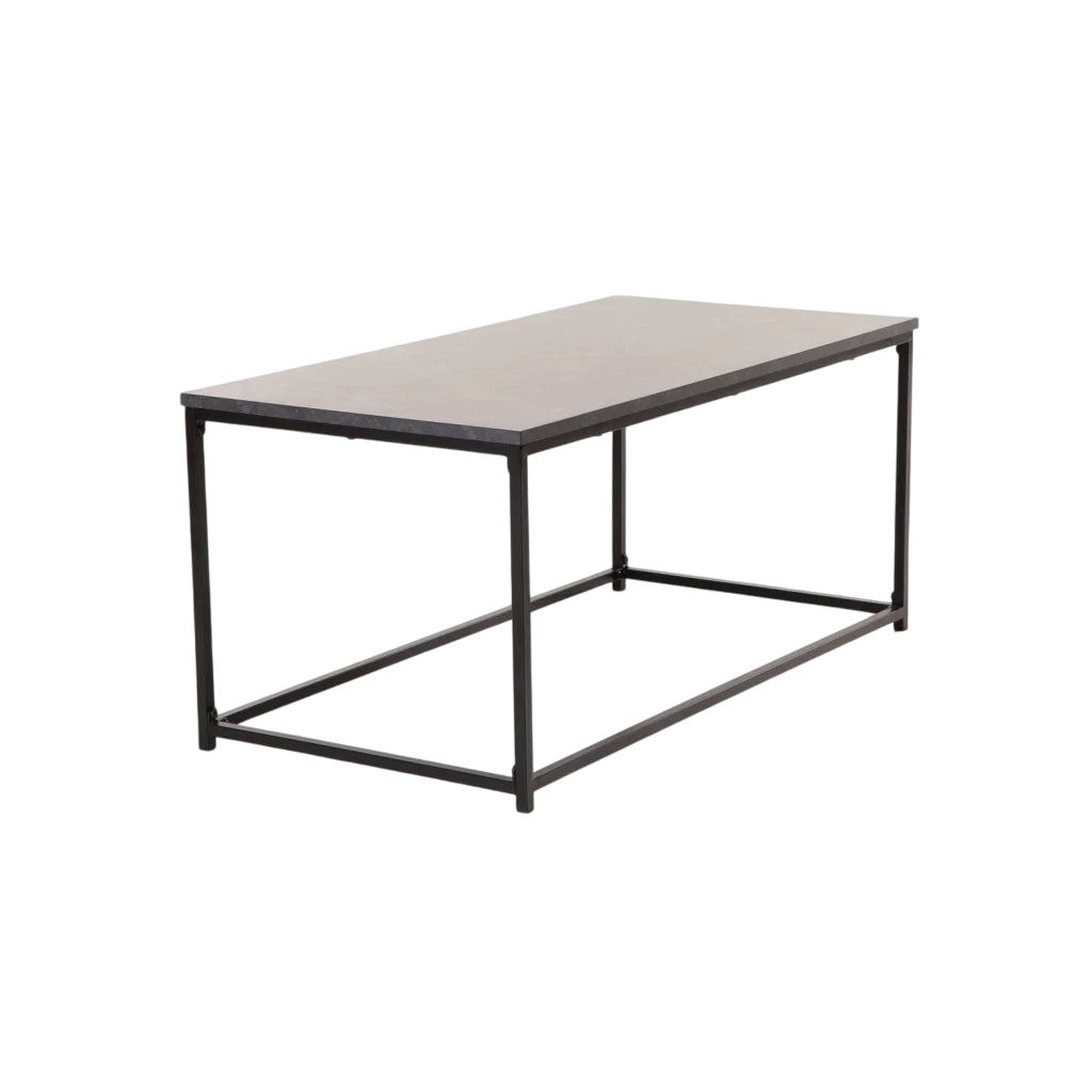 Vividitto - Aine Coffee Table  - Black - 100 x 50 cm
