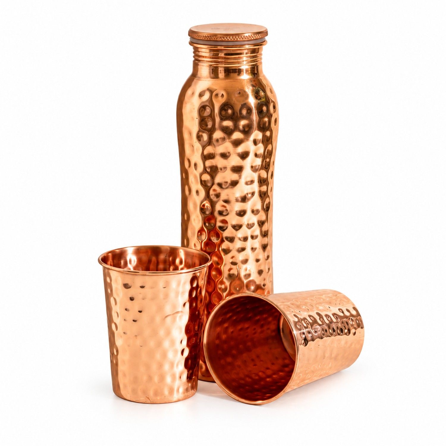 Forrest & Love Hammered Copper Gift Set, 900 ml 2 300 ml