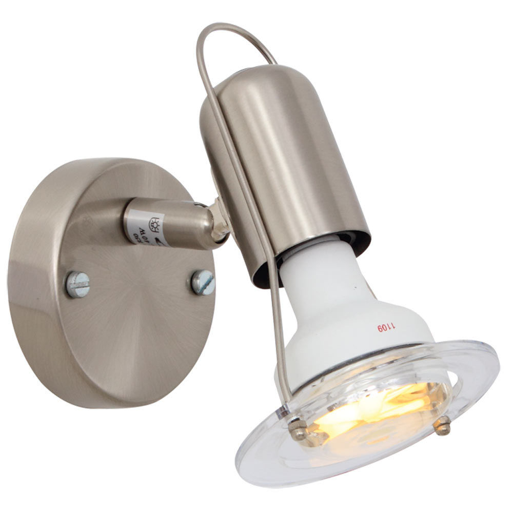 Eurolux - Mini - 1 Light - Spot Light - Satin Chrome - 2 Pack