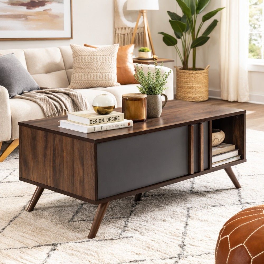 Bragg Blackburn Coffee Table, Dark Grey