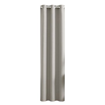 Danny Home Cozy Style Blackout Window Curtain 130cm - Light Grey