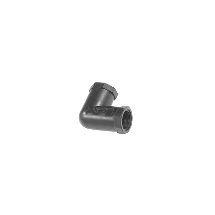 Emjay - Poly Female Elbow 1/2 Inch Bsp (15mm) - 2 Pack