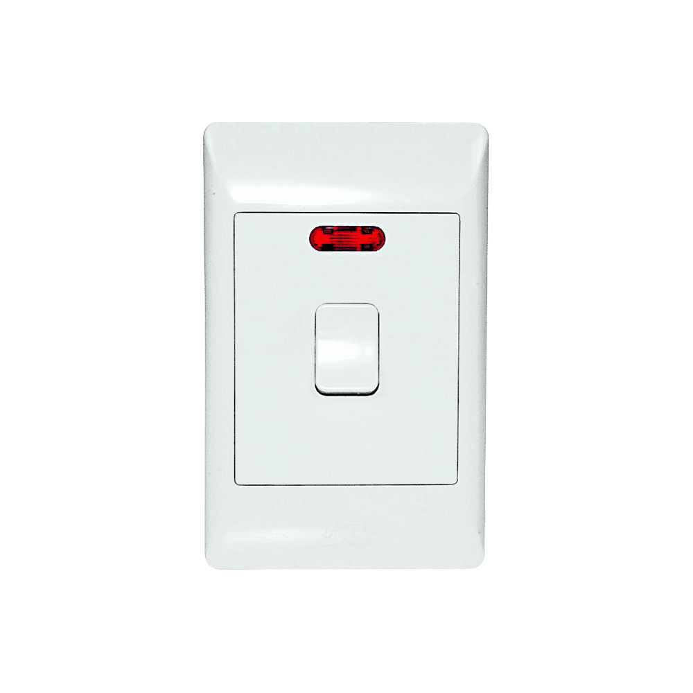 32A DP STOVE ISOLATOR 2X4 NEON LIGHT