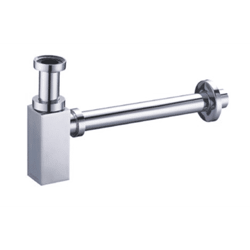 LUXUS CHROME BOTTLE TRAP - SQUARE