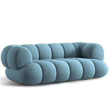 Cordelia Plush Three Seater Sofa-Coco-Spruce