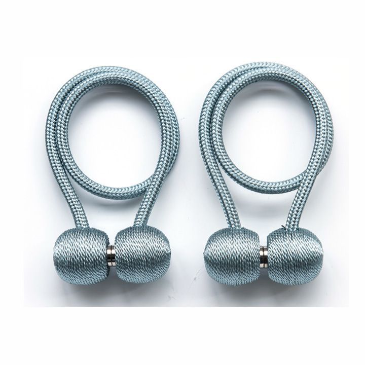 Matoc Magnetic Curtain Tieback - Ball - Light Duck Egg