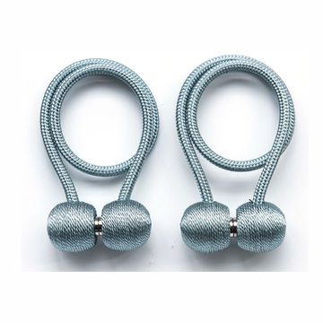 Matoc Magnetic Curtain Tieback - Ball - Light Duck Egg