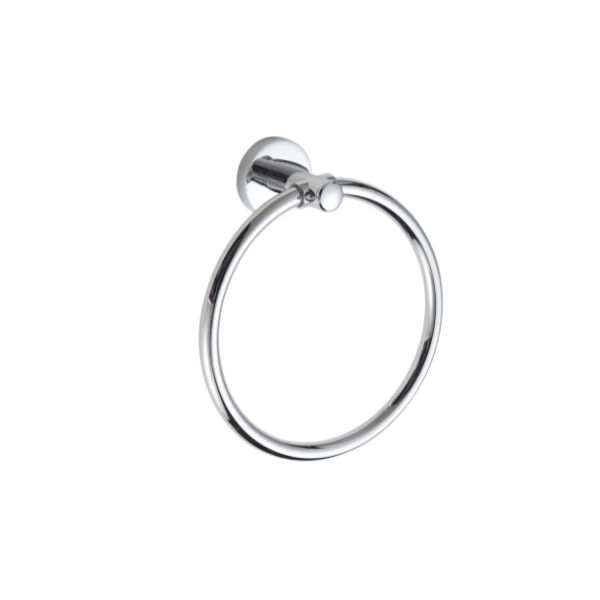 B/A TOWEL RING - CHROME - ROUND
