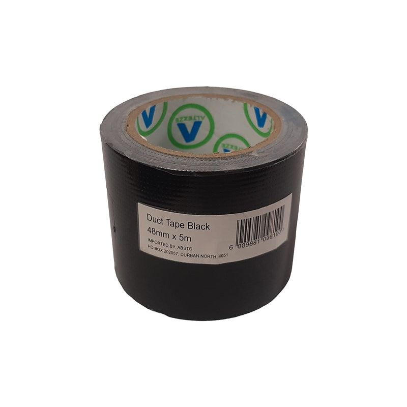 AVAST Duct Tape Black 48mm x 5m ( 18 Pack )