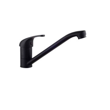 SINK MIXER DECK TYPE SINGLE LEVER - MATT BLACK