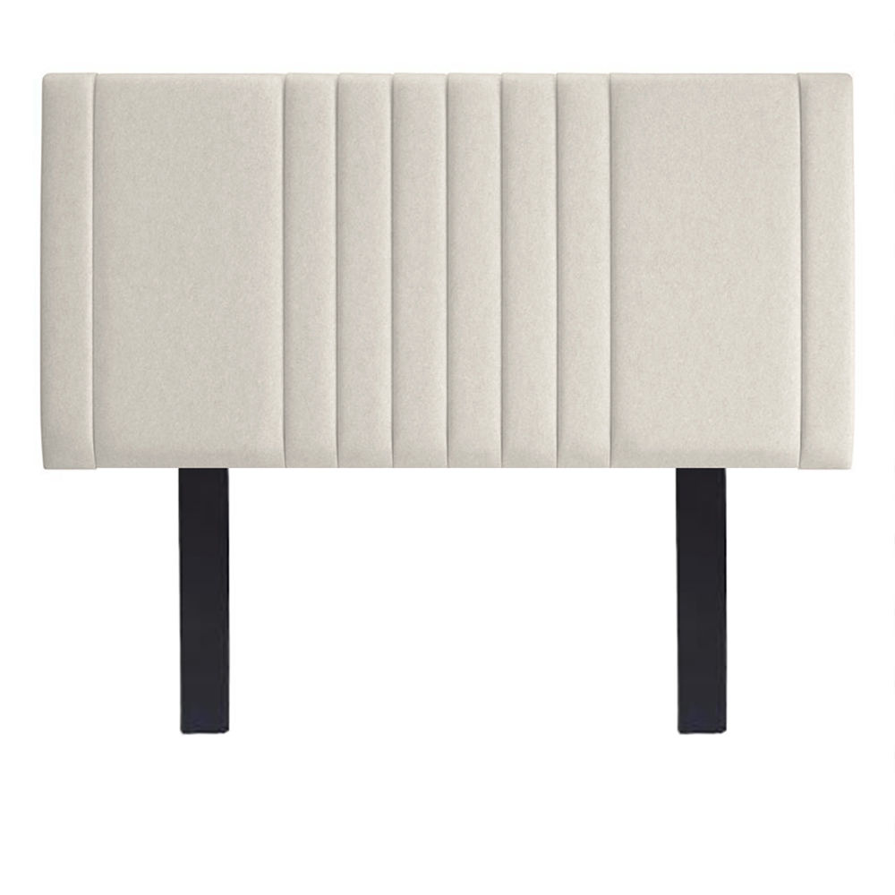 Darla Boucle Panel Headboard Double Coco-Off-White