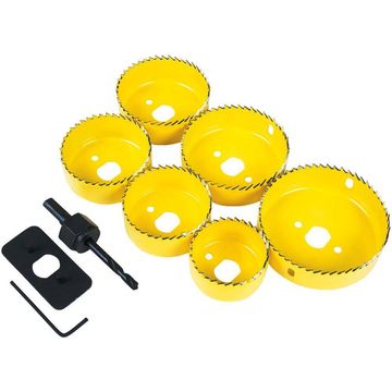 Downlight Installation Kit Set of 9 Pieces Yellow Color set of 3