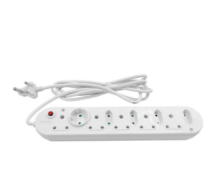 Multi-Plug 5x16A 5x5A 3m Cord: MP-10W3M