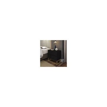 Mars Bedside Table Black
