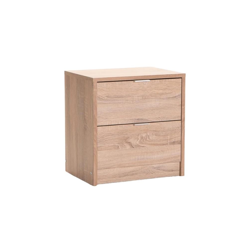 Kappa 2 Drawer Pedestal - Light Oak | LEROY MERLIN South Africa