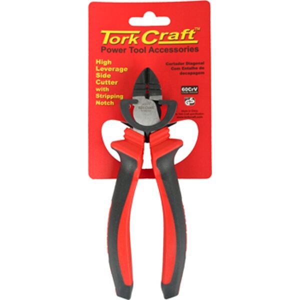 Side/Diagonal Cutter High Leverage Crv 160Mm W/Stripping Notch