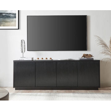 GreenLine Interiors Natie Tv Stand Black