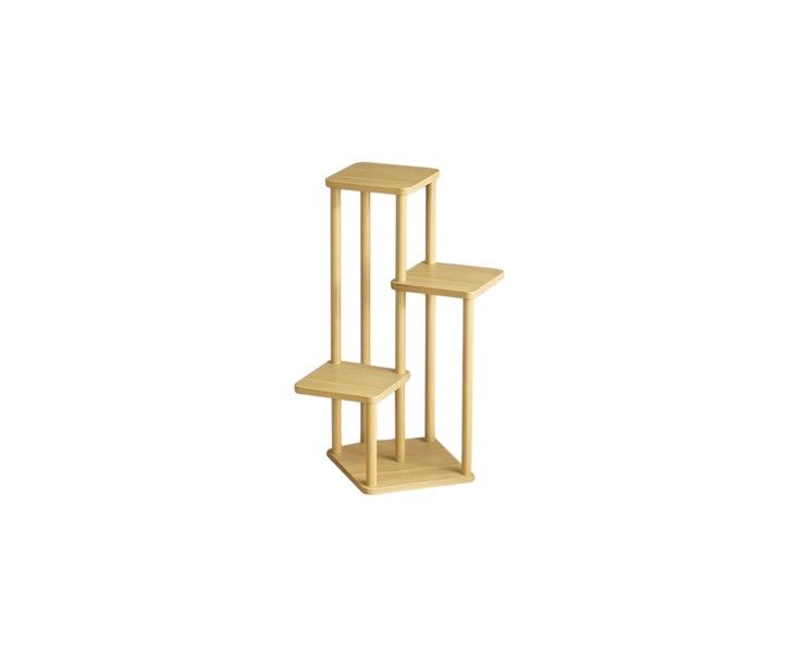 4-Tier Indoor Plant Stand Brown
