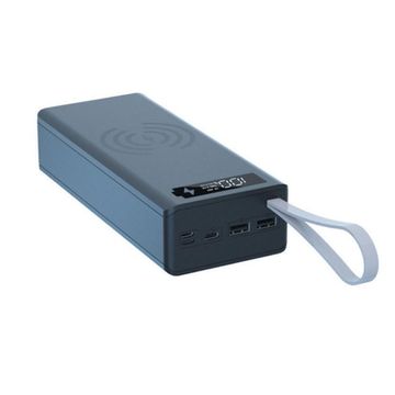 SE068 Power Bank Shell Q1 – Modular 16×18650, 5 W Qi Wireless Charging – 18 W Input