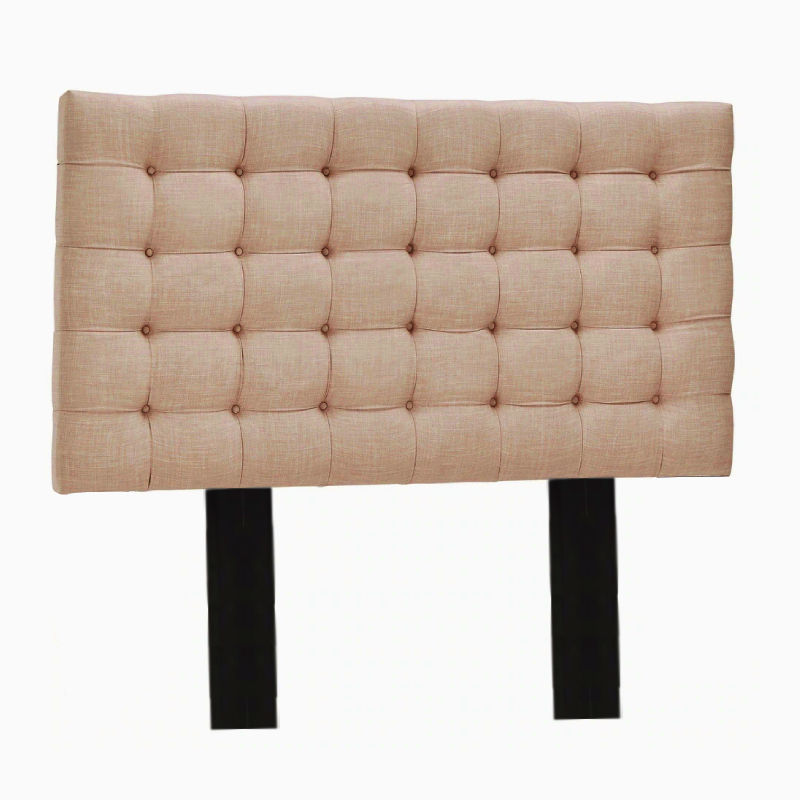 Nu Dekor - Benno Button Headboard - Queen - Beige