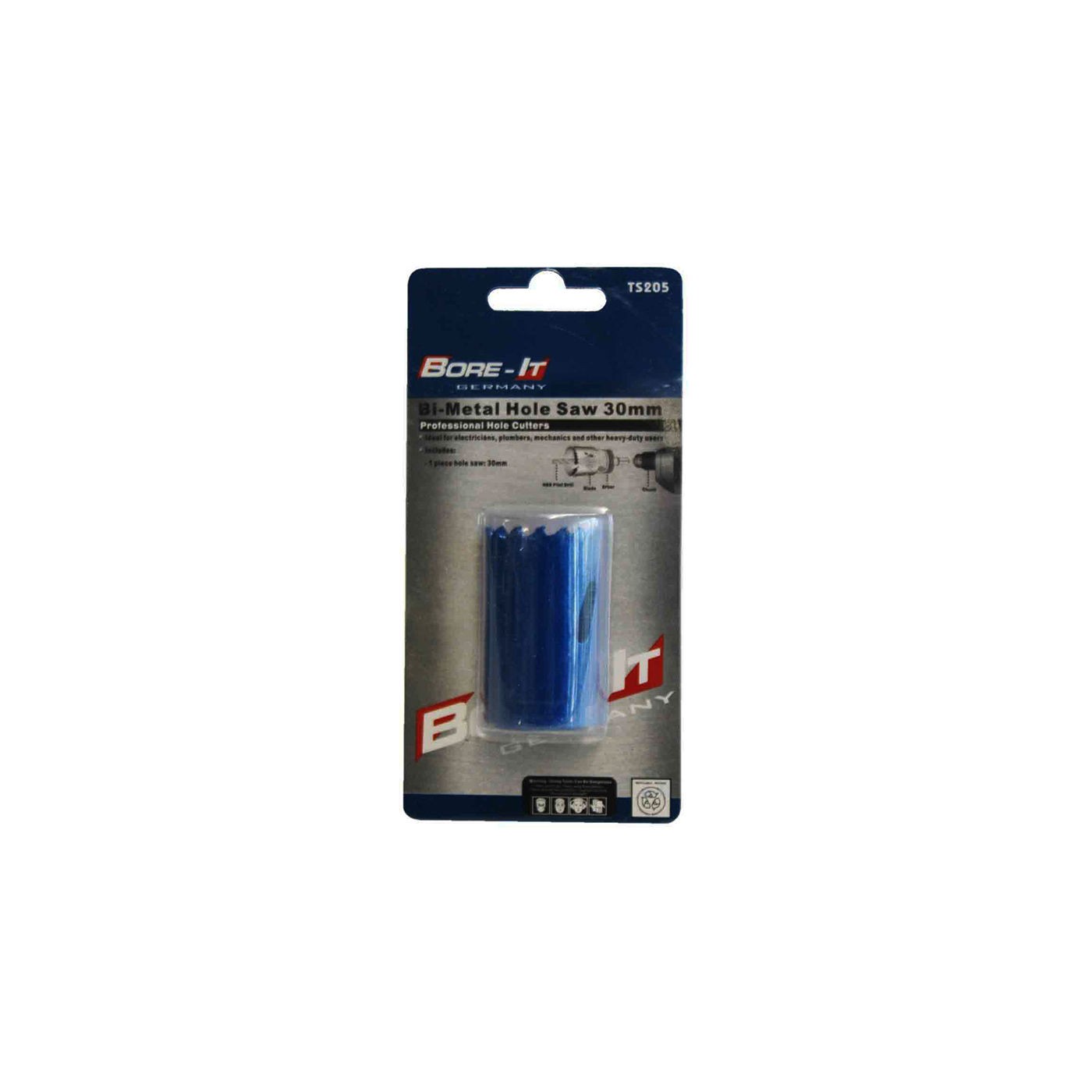 Bore-it - Hole Saw - Bi-metal - 30mm - 2 Pack