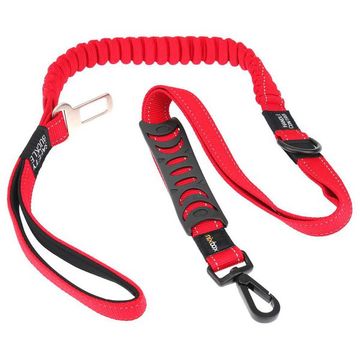 Pet Seatbelt Leash Safety Car Lead- Red